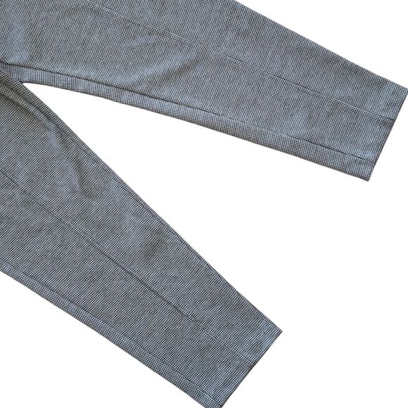 Talbots Women's Elastic-Waist Ponte Ankle Leggings • Houndstooth • Stretch • XL - Picture 4 of 8